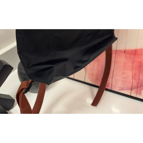 Longchamp Black and Brown Backpack - Picture 5 of 12